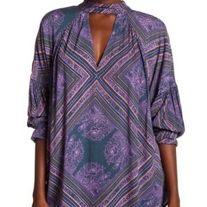 Free People Walking on a Dream Tunic Top Size S